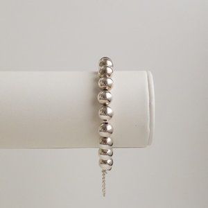 Silpada Sterling Silver Beaded Ball Bracelet .925 B0471 Retired